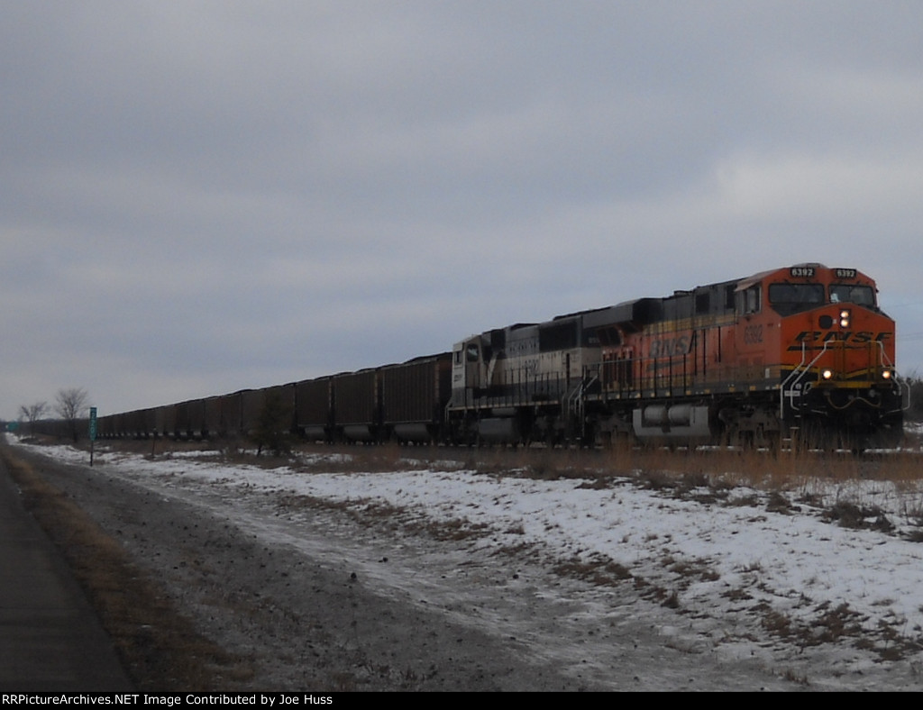 BNSF 6392 East